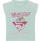 T-shirt oversize ragazza Guess 