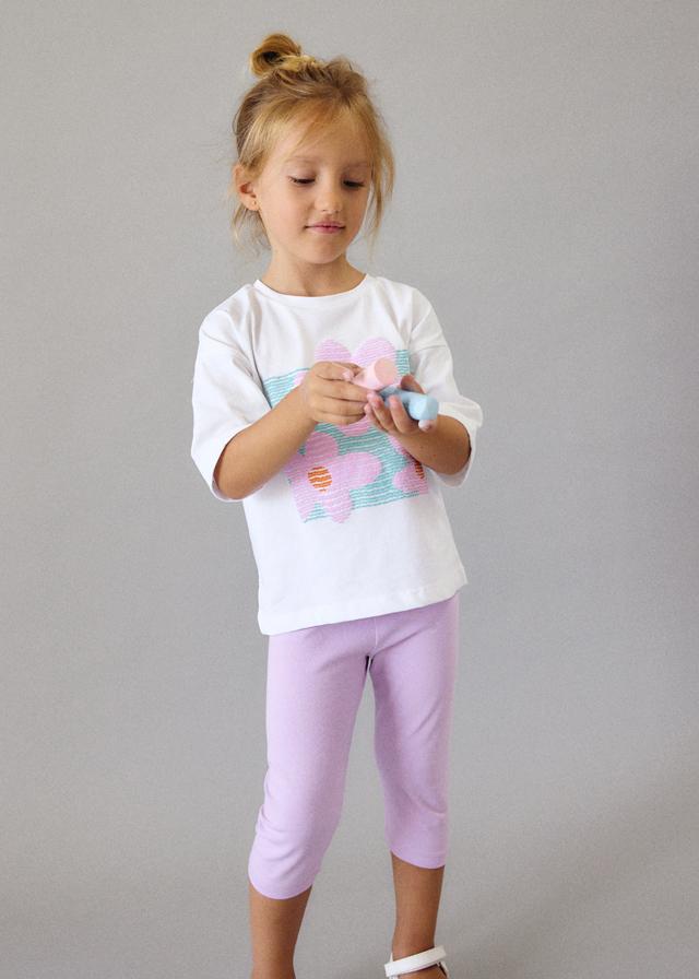Maglietta spalle calate bambina 