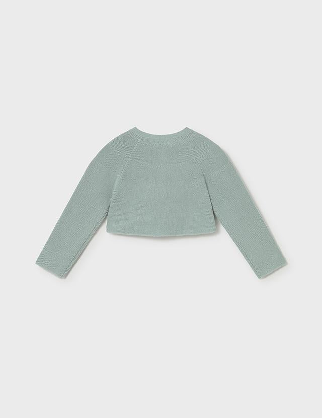 Cardigan basic tricot neonata 