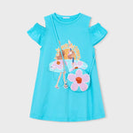 Vestito con borsa bambina 