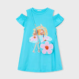 Vestito con borsa bambina 
