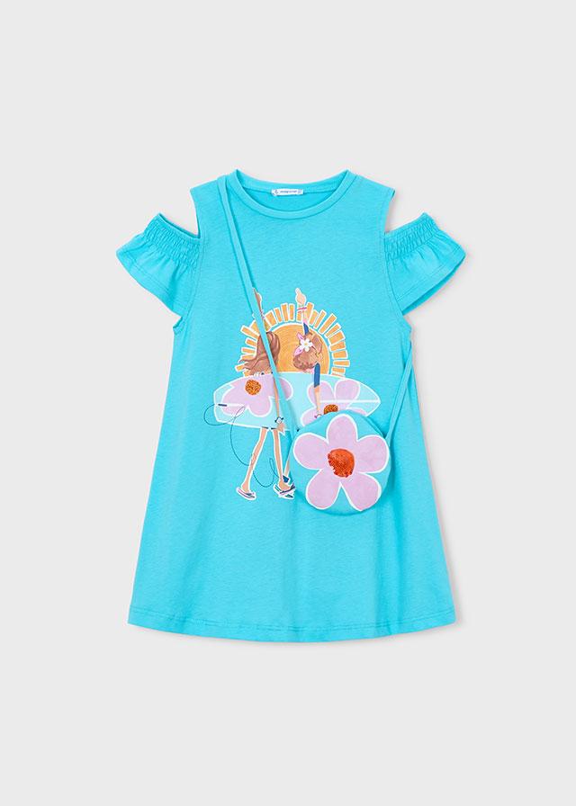 Vestito con borsa bambina 