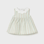 Vestito righe neonata 