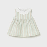 Vestito righe neonata 