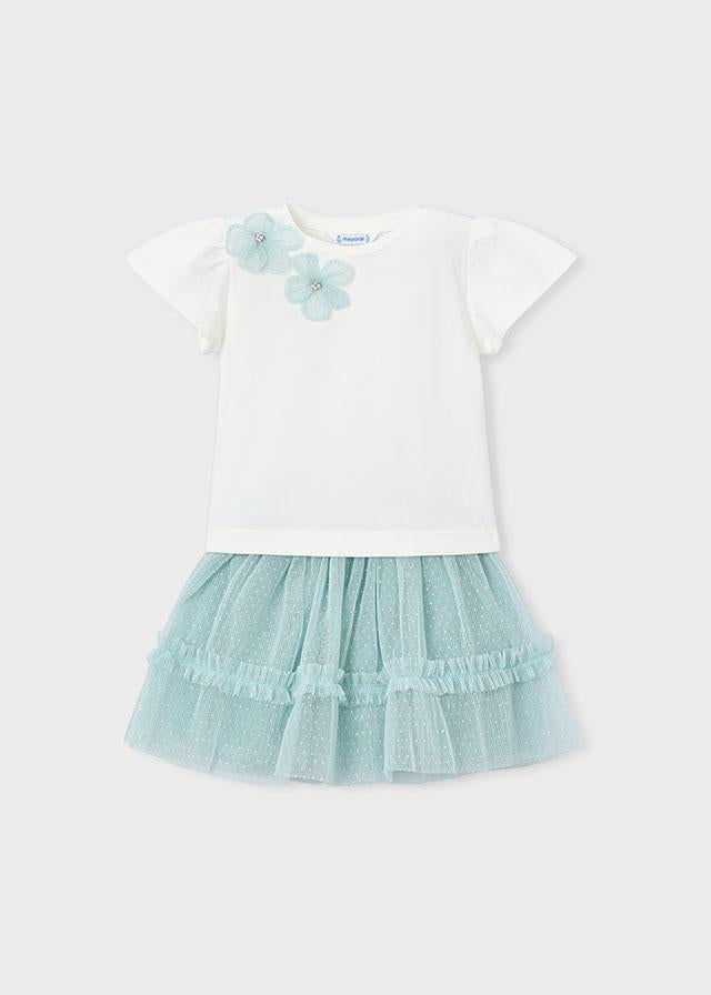 Completo gonna tutlle bambina 