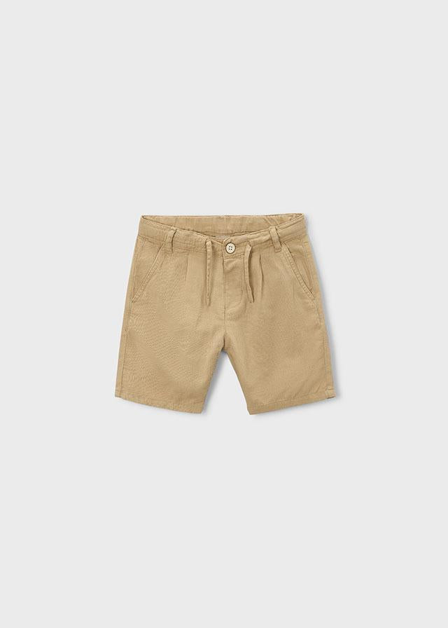 Bermuda relaxed fit in lino bambino 