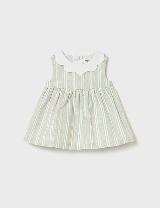 Vestito righe neonata 