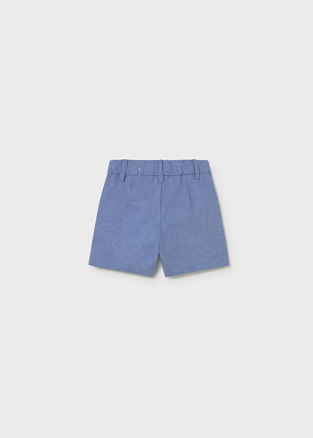 Bermuda in lino elegante neonato 