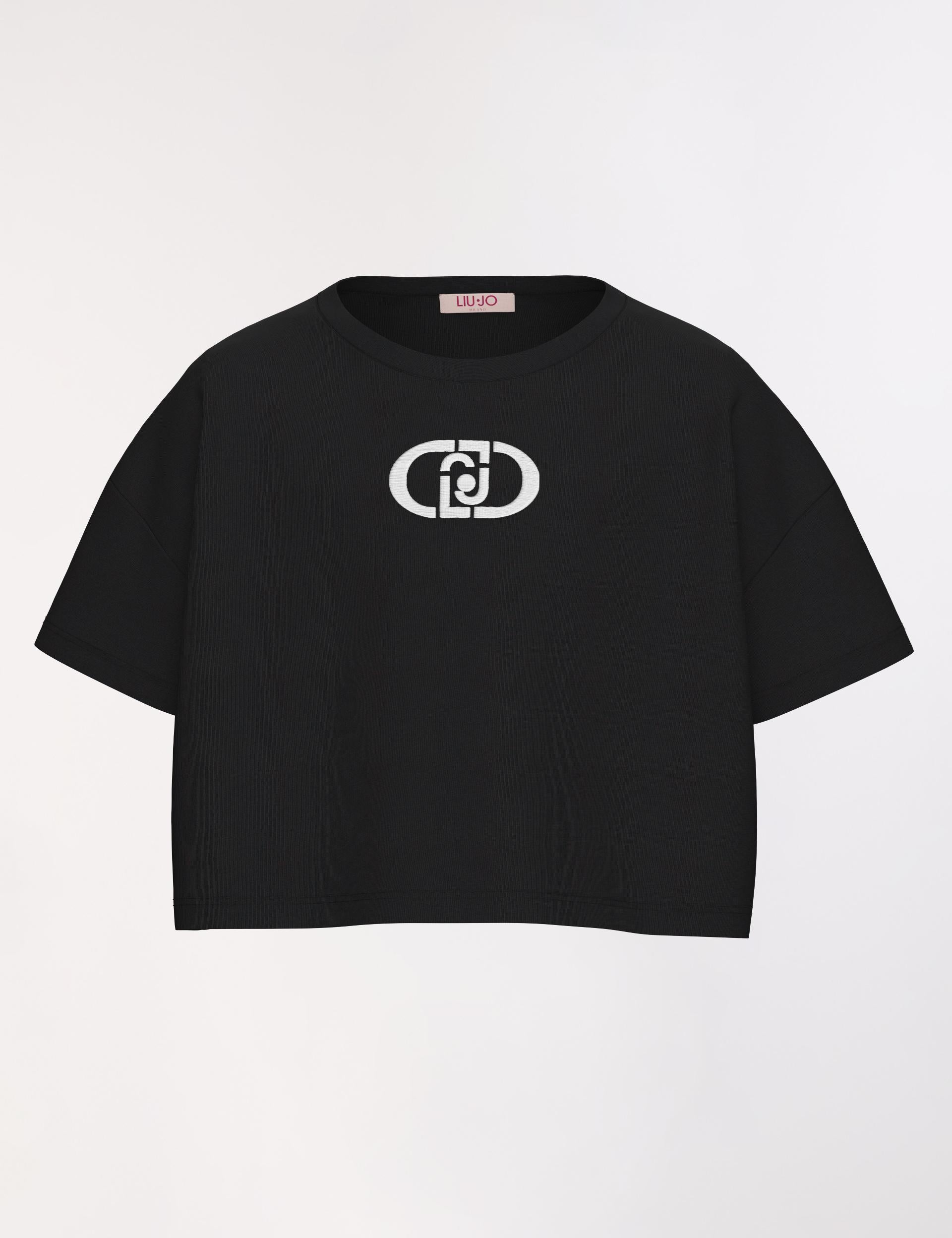 T-shirt crop ragazza LiuJo 