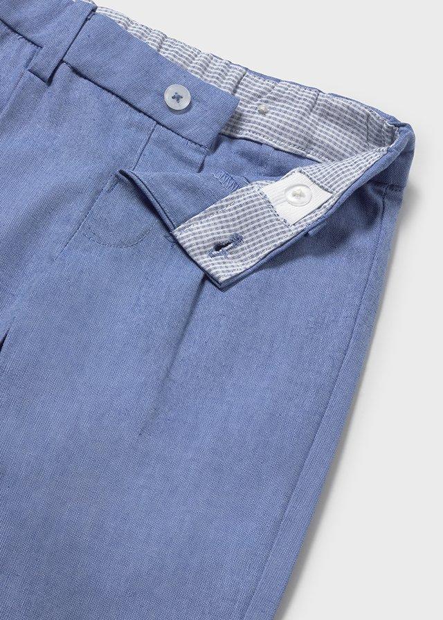 Pantalone lino elegante neonato 