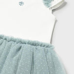 Vestito combinato con tutù neonata 