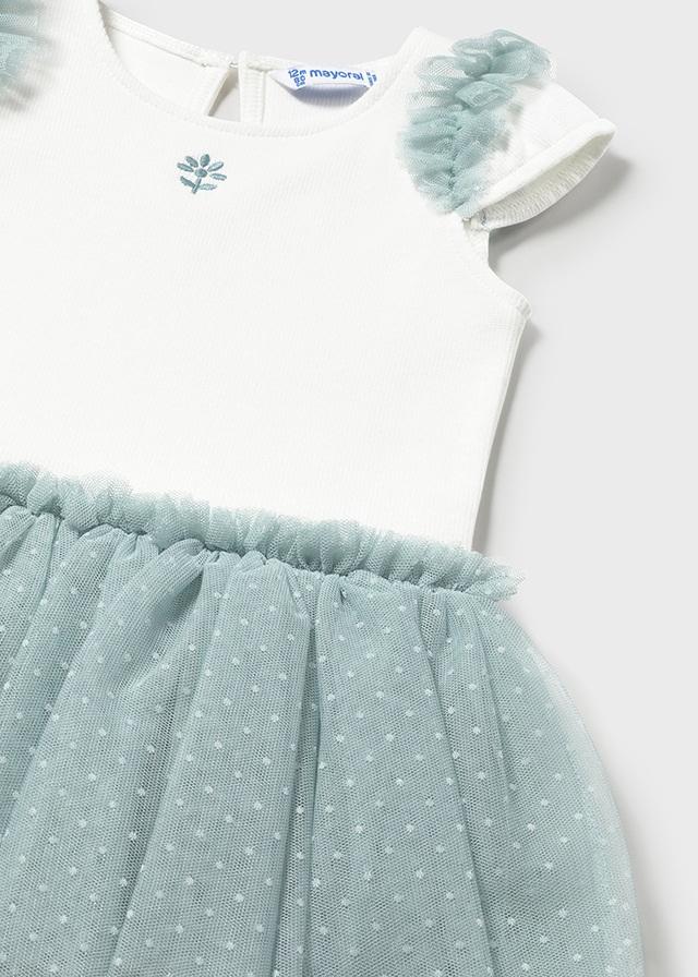 Vestito combinato con tutù neonata 