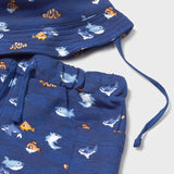 Completo in maglia 3 pezzi con cappello neonato 