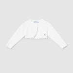 Cardigan bolero basic tricot neonata 