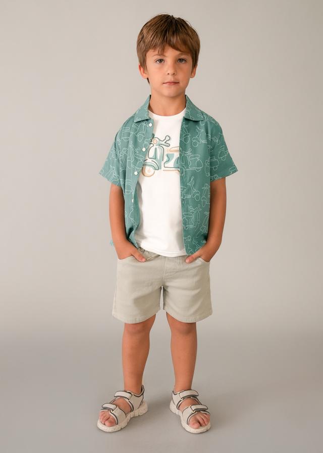 Camicia stampata bambino 