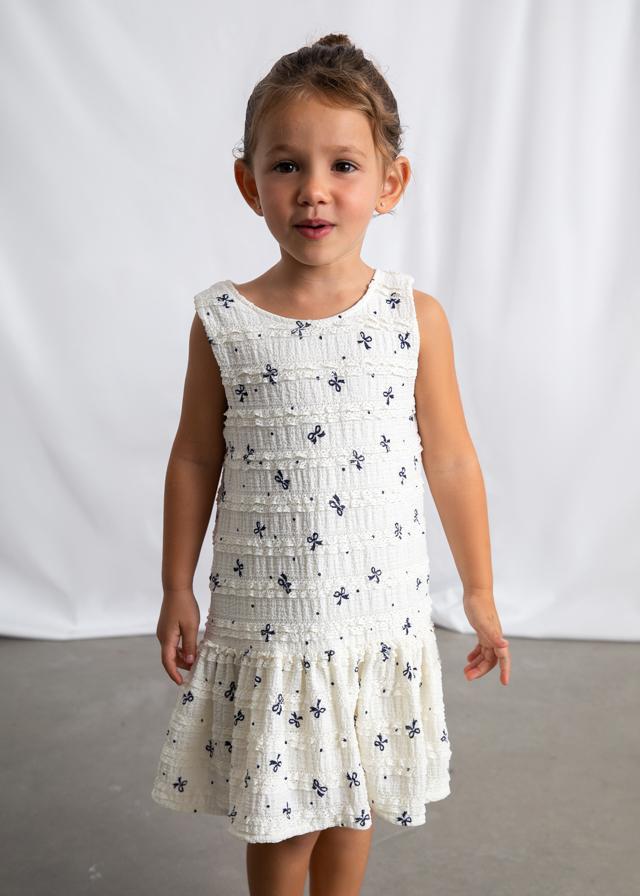 Vestito punto bambina 