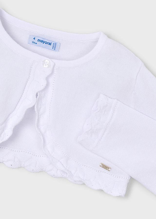 Cardigan tricot basic bambina 
