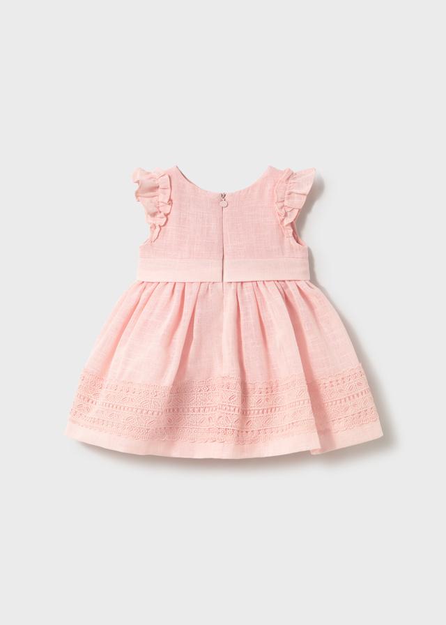 Vestito cinta guipur neonata 