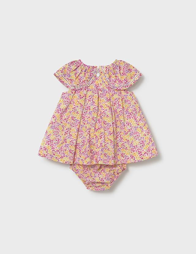 Vestito fioriellini neonata 