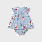 Vestito fragole neonata 