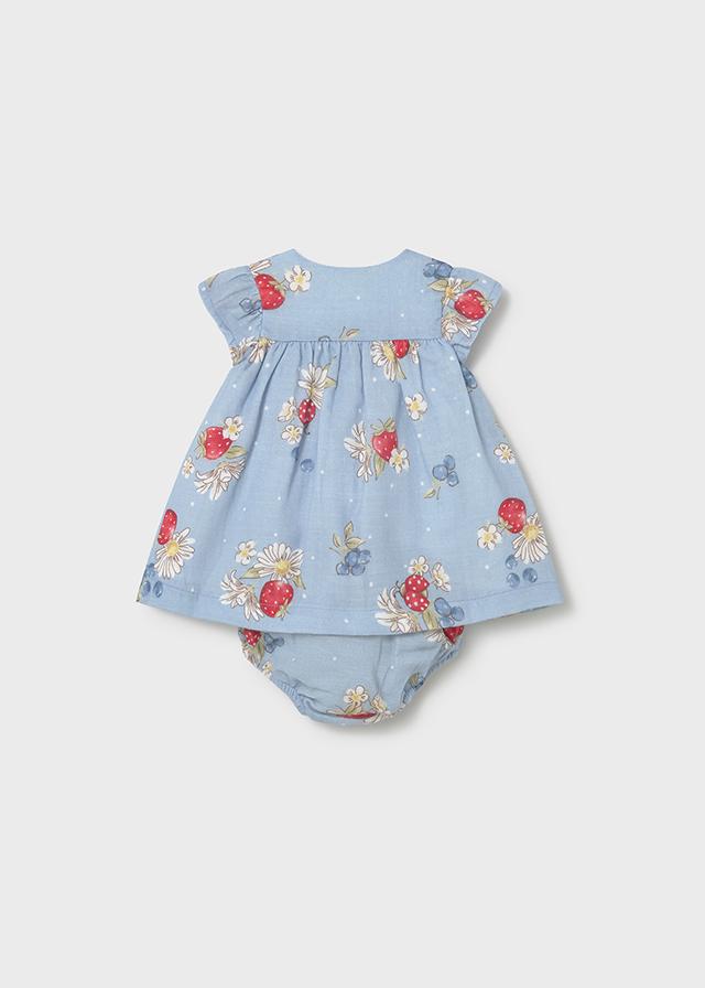 Vestito fragole neonata 