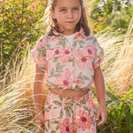 Pantaloncino stampato bambina 