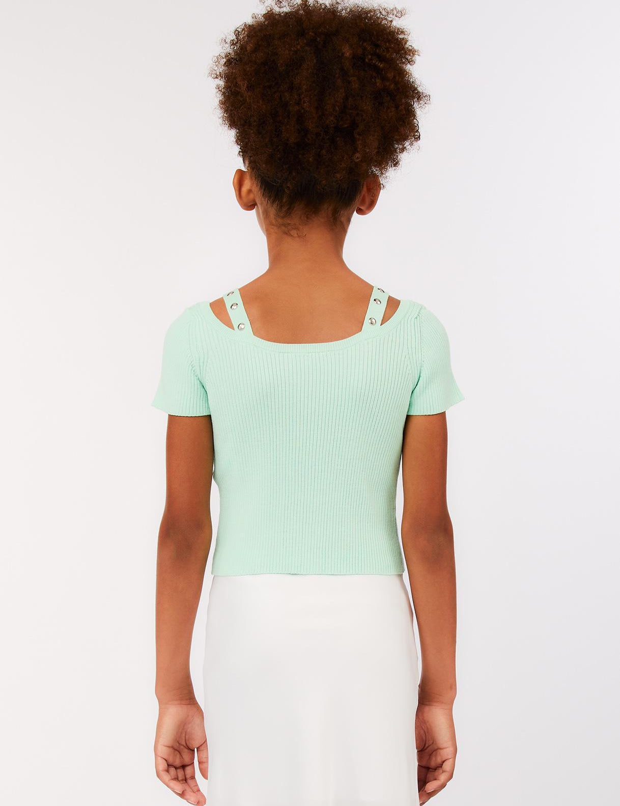 Top in maglina ragazza LiuJo 