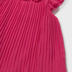 Vestito plissettato con fiori neonata 