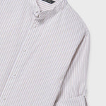 Camicia manica lunga colletto alla coreana ragazzo 