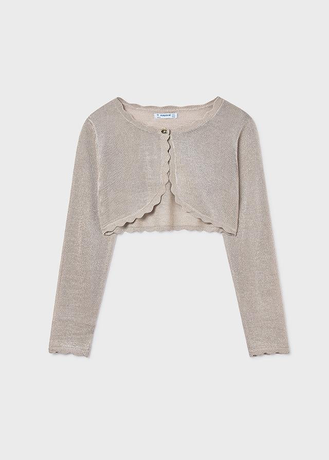 Cardigan tricot basic ragazza 