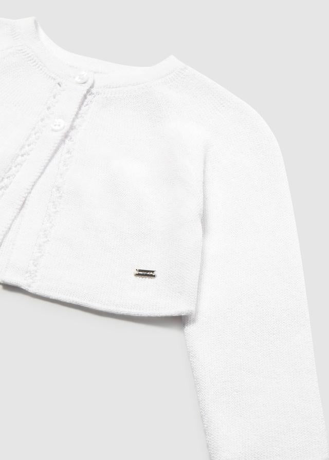 Giacca Cardigan basic tricot neonata 