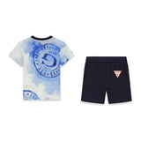 Completo t-shirt e bermuda neonato Guess 