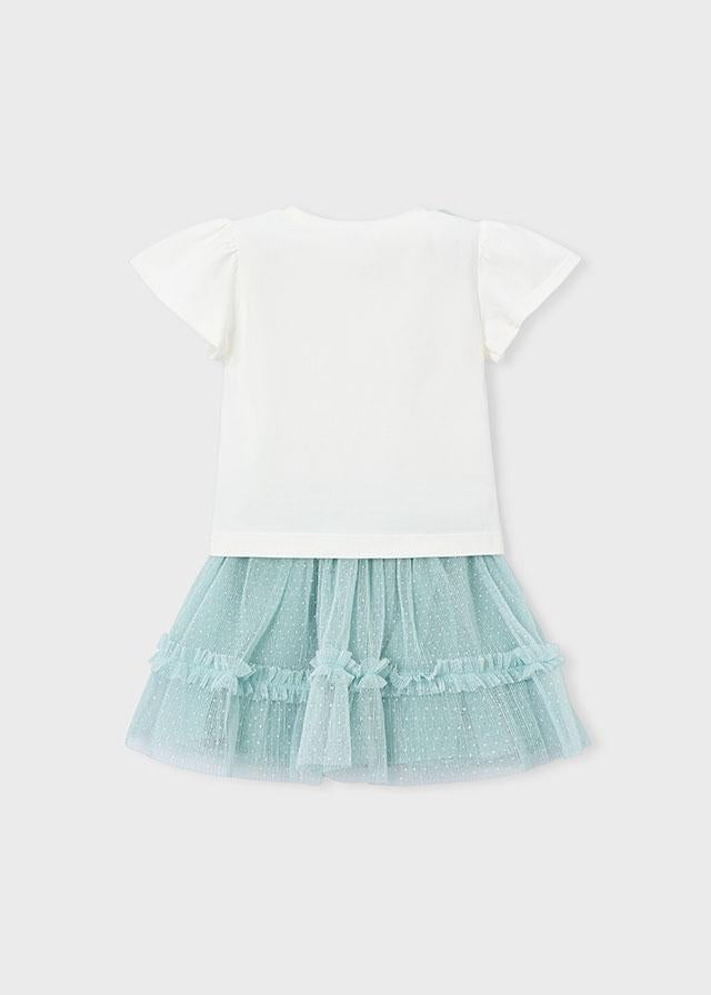 Completo gonna tutlle bambina 