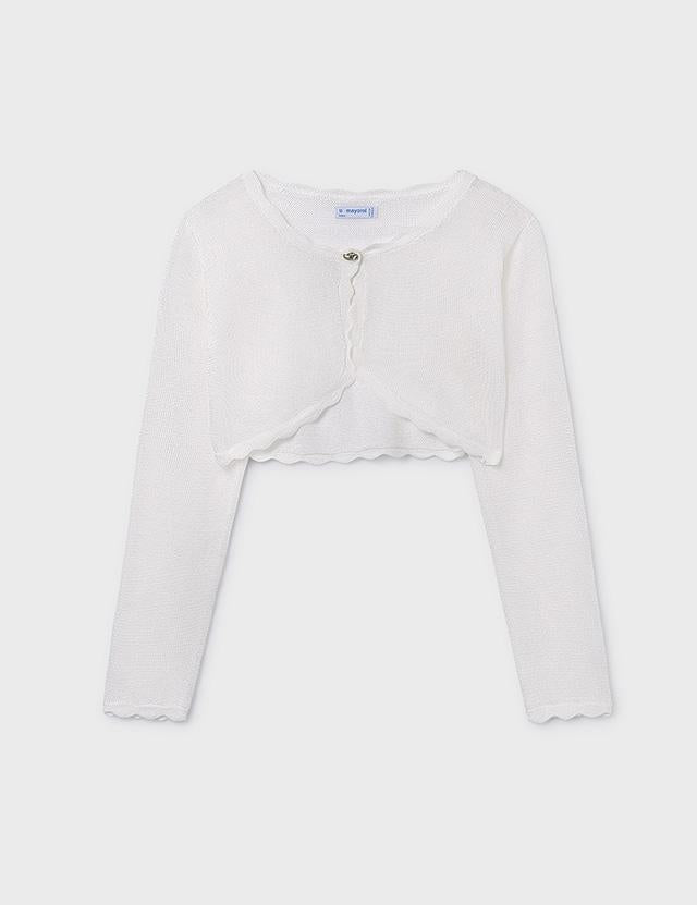 Cardigan tricot basic ragazza 