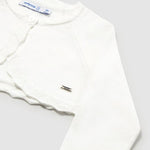 Cardigan bolero basic tricot neonata 