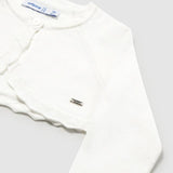 Cardigan bolero basic tricot neonata 