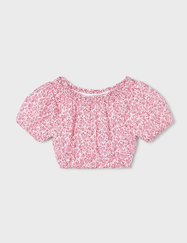 Top stampato bambina 