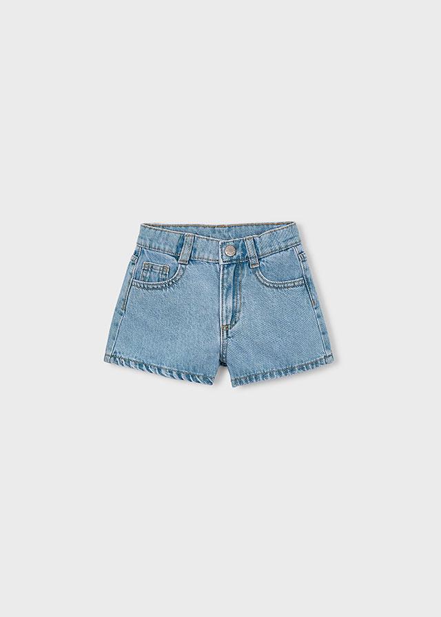 Pantaloncino jeans basic bambina 