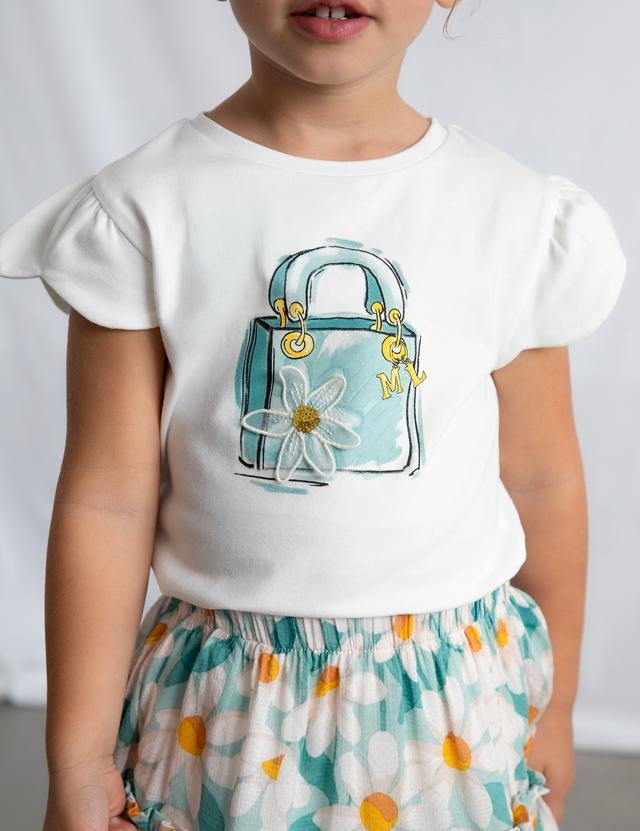 Maglietta serigrafia bambina 