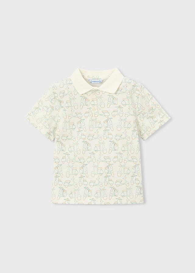 Polo stampata bambina 