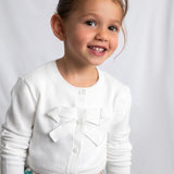 Cardigan tricot basic bambina 