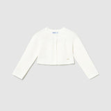 Cardigan basic tricot neonata 