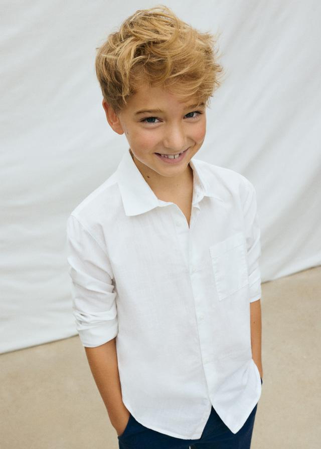 Camicia manica lunga ragazzo 