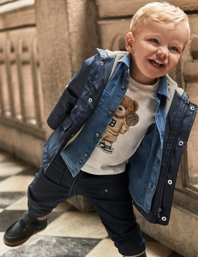 Pantalone jogger twill soft neonato mayoral 