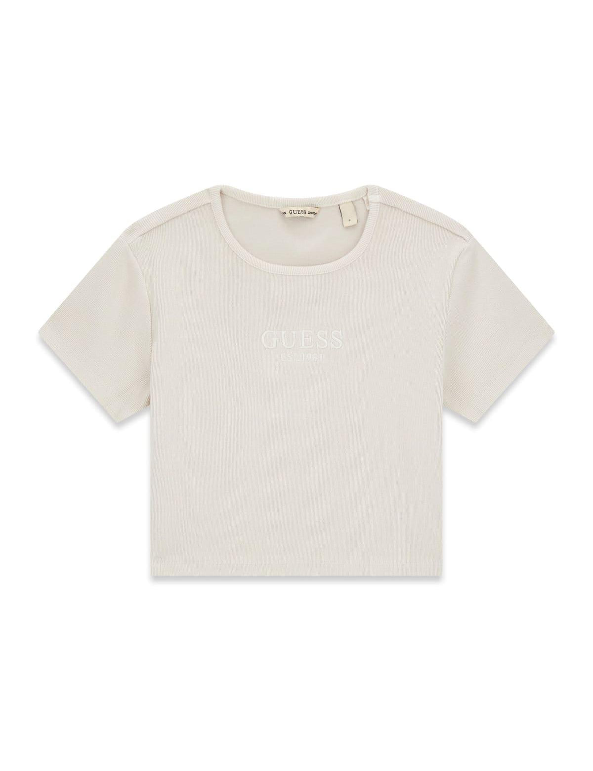 T-shirt crop ragazza Guess 