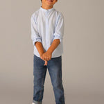 Jeans lungo regular fit basic bambino 
