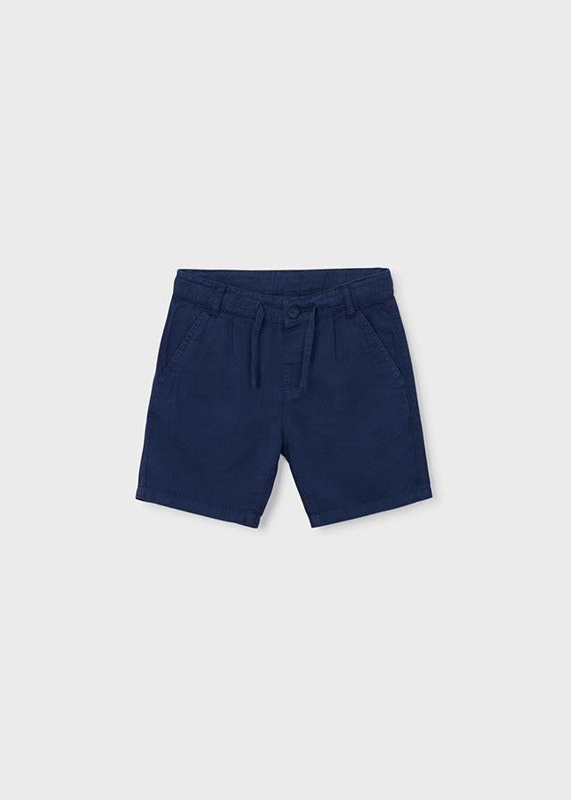 Bermuda relaxed fit in lino bambino 