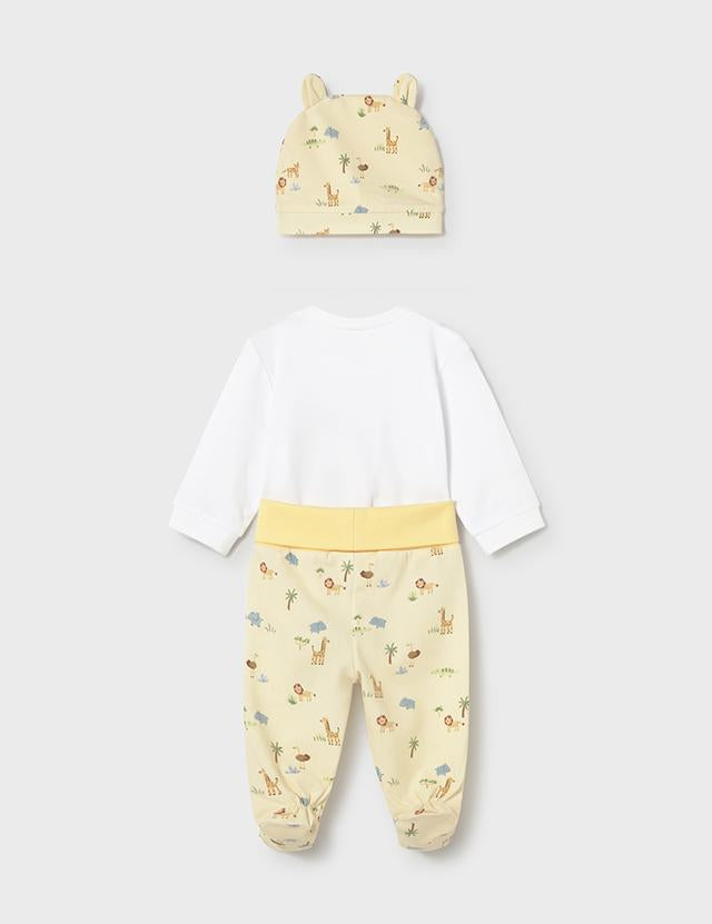 Completo 3 pezzi ghettina neonato 