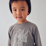 Maglietta m/l glow in the dar neonato Mayoral 