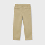 Pantalone lungo morbido chino in lino bambino 